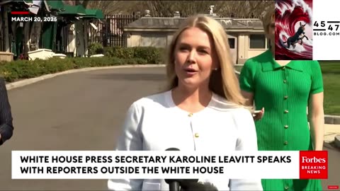 Karoline Leavitt Press Meeting 3 20 25 DOEducation Massive Reduction 