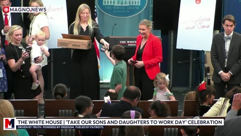 WH Press Sec. Karoline Leavitt holds Briefing on 'Take Our Sons and Daughters to Work Day' [LIVE]