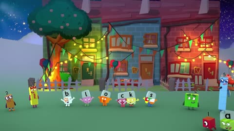 Notification from @Numberblocks & @officialalphablocks Alphablock