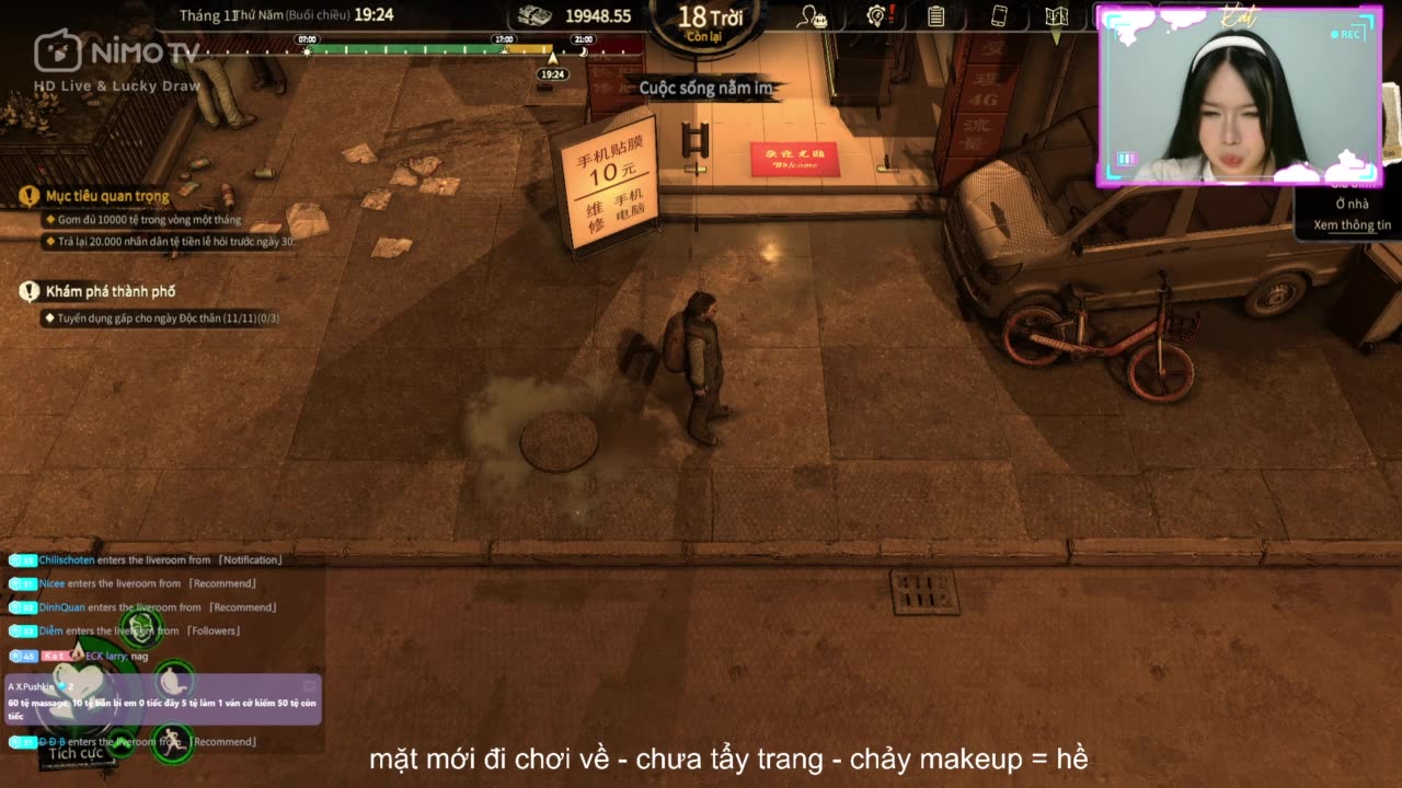 Restream 11/3/2025 -Part 4 - Chơi game Nobody: The Turnaround giải cứu Dao Dao