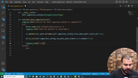 45.4 Data Ingestion Implementation Krish Naik ML