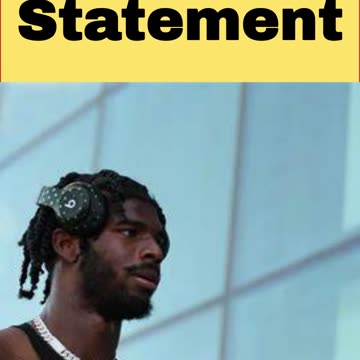 Sanders Makes Bold Statement Ahead Of Draft