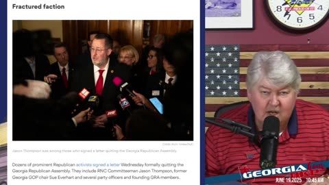 The Georgia Hour, episode 103: Albino Rino Quits? GAGOP Rigged Convention Sparks GRA Implosion?