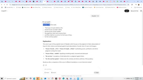 Did Obadiah 1:18 take place already or is it a future prophecy???