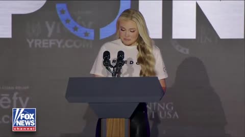 Charlie Kirk's widow, Erika, takes the stage for TPUSA event at Ole Miss