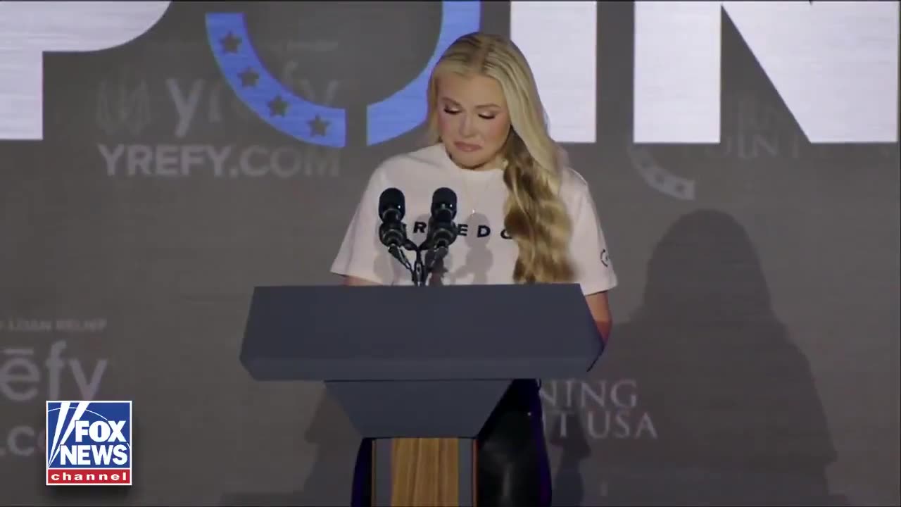 Charlie Kirk's widow, Erika, takes the stage for TPUSA event at Ole Miss