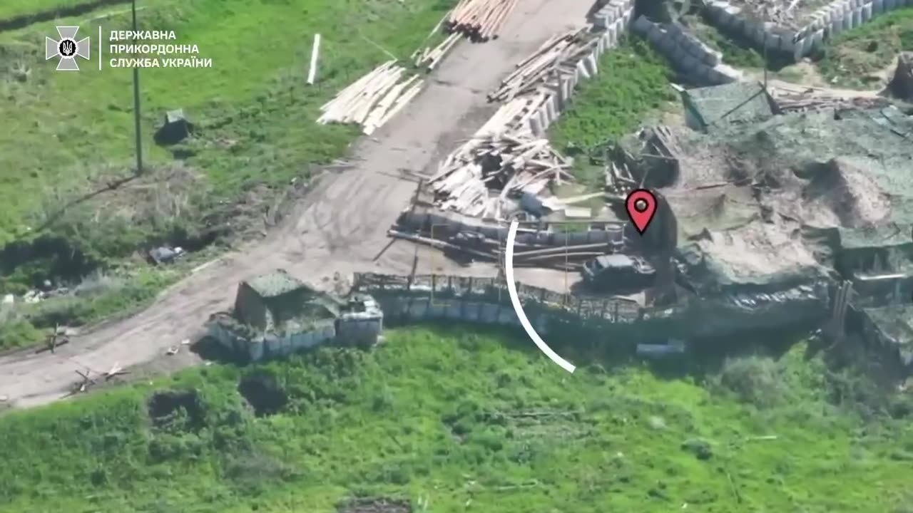 🔥 Border guards of the "Steel Border" destroyed enemy positions in the Kursk