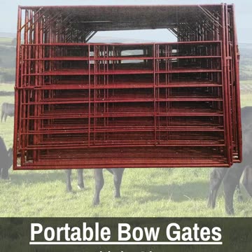 American-Made Portable Bow Gates