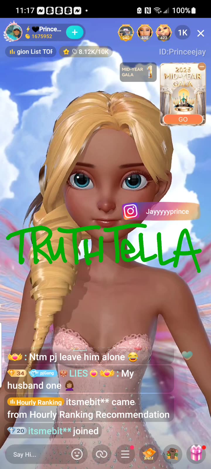 PRINCEJAY MORNING LIVE 7/3/25 READING, ROASTING & RECAPPING