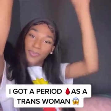 Trans man celebrates online his 1st period