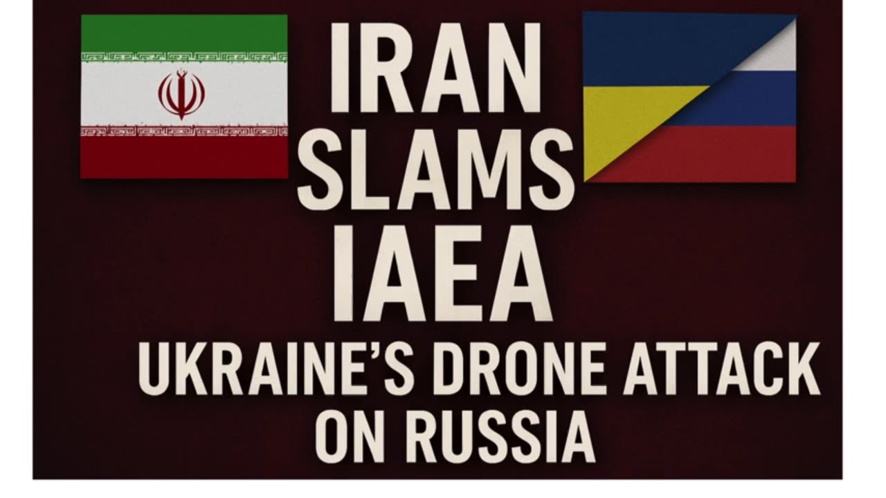 P2 🌍 Paul Craig Roberts: Iran Confronts the IAEA as Ukraine Targets Russia with Drones 🚨