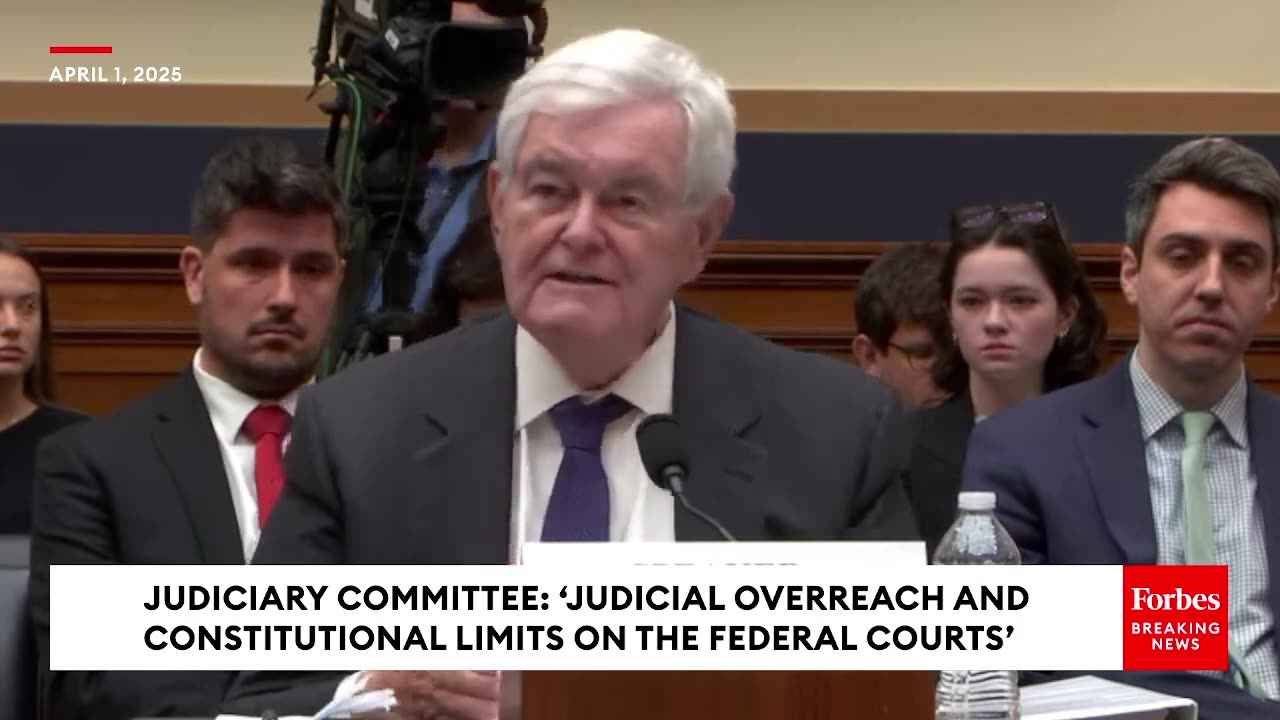 JUST IN: Jim Jordan Asks Gingrich Point Blank: 'Do You Think Judge Boasberg Should Recuse Himself?'