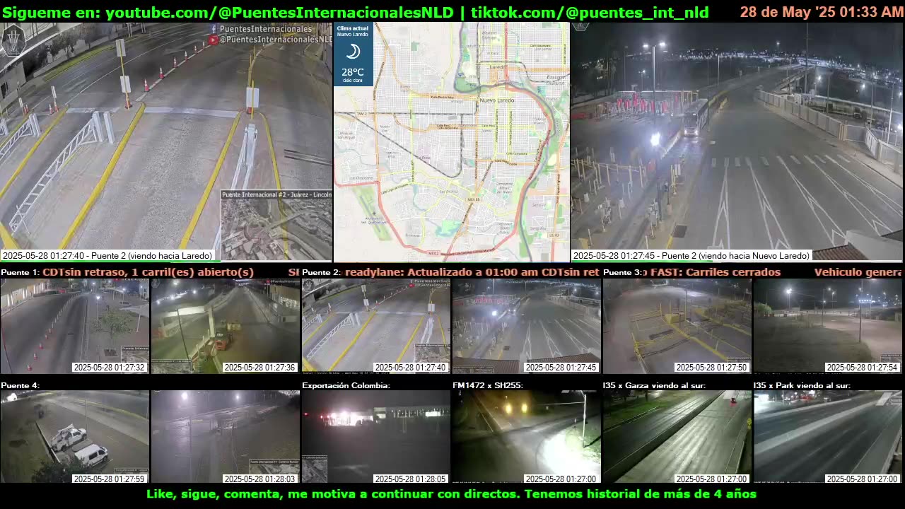 Puentes Internacionales NLD (Youtube / TikTok)