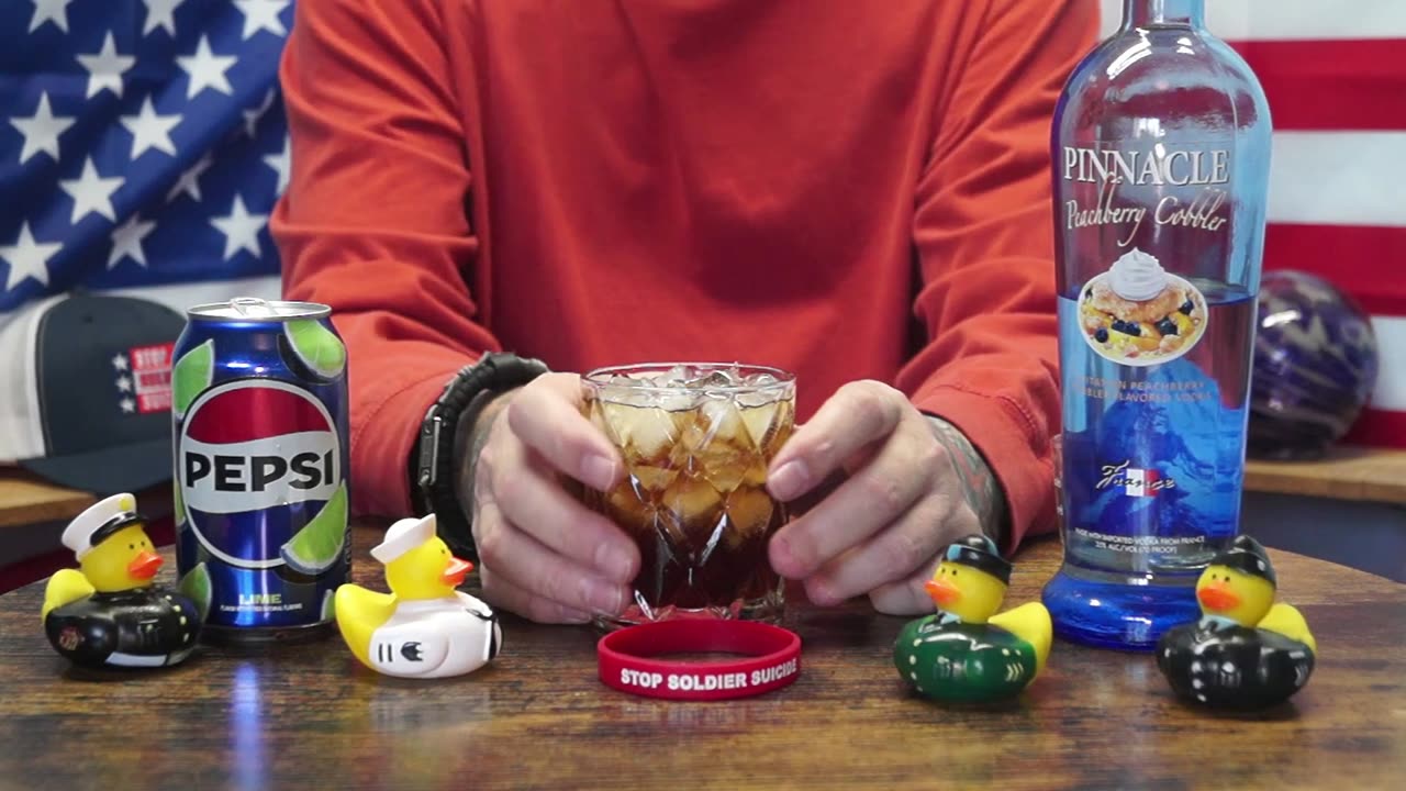 William Johnson Jr - Pinnacle Peachberry Cobbler Vodka & Pepsi Lime