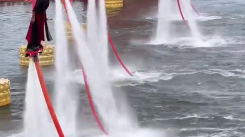 🤯✨ Watch This Mind-Blowing Flyboard Performance! | FeedMyCuriosity