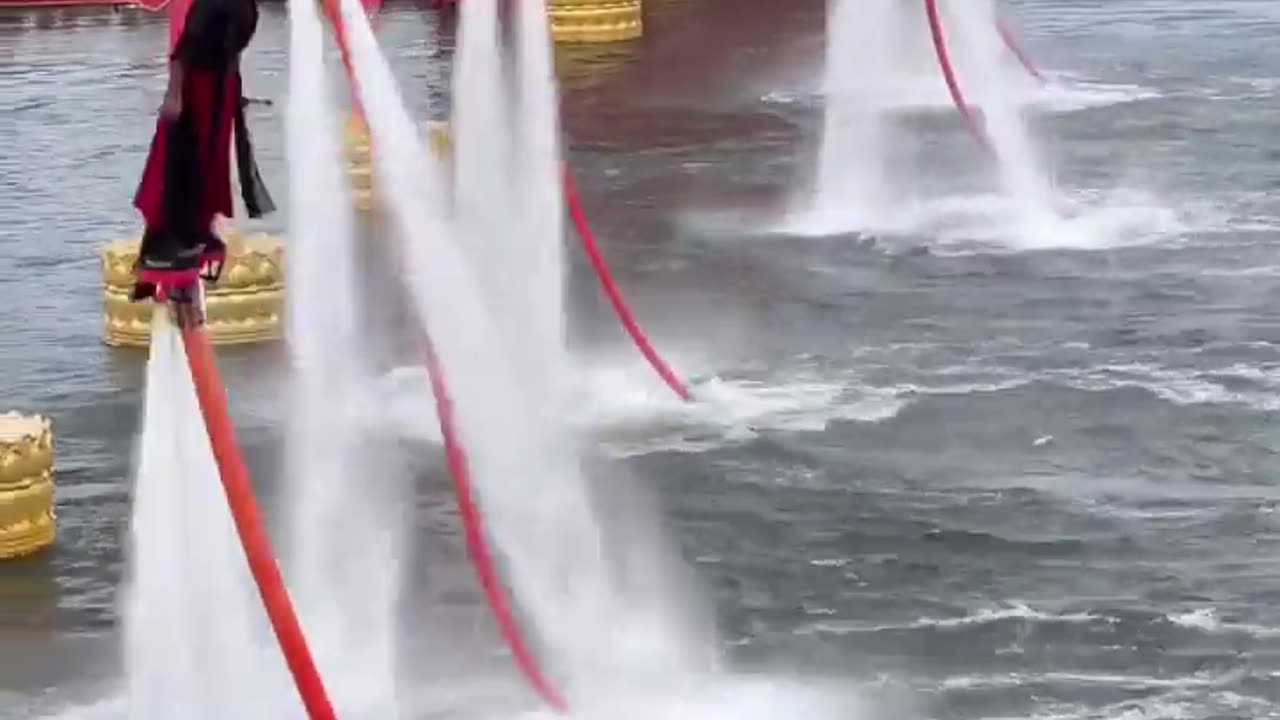 🤯✨ Watch This Mind-Blowing Flyboard Performance! | FeedMyCuriosity