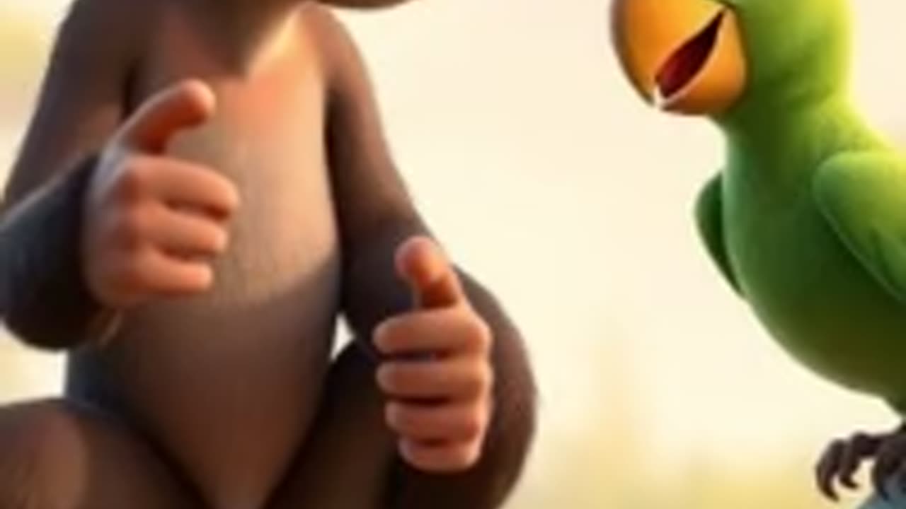 🐵 बंदर और केला 🍌 | मज़ेदार एनिमेटेड शॉर्ट | Funny Monkey Story