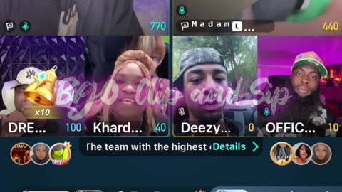 Team PK teeteey vs her cousin Kard ft DreBaby Supa n others 9/3/25 #bigoclipandsip
