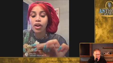 Anthony Cumia "CARDI B IS A SICK 🐮 PIG"