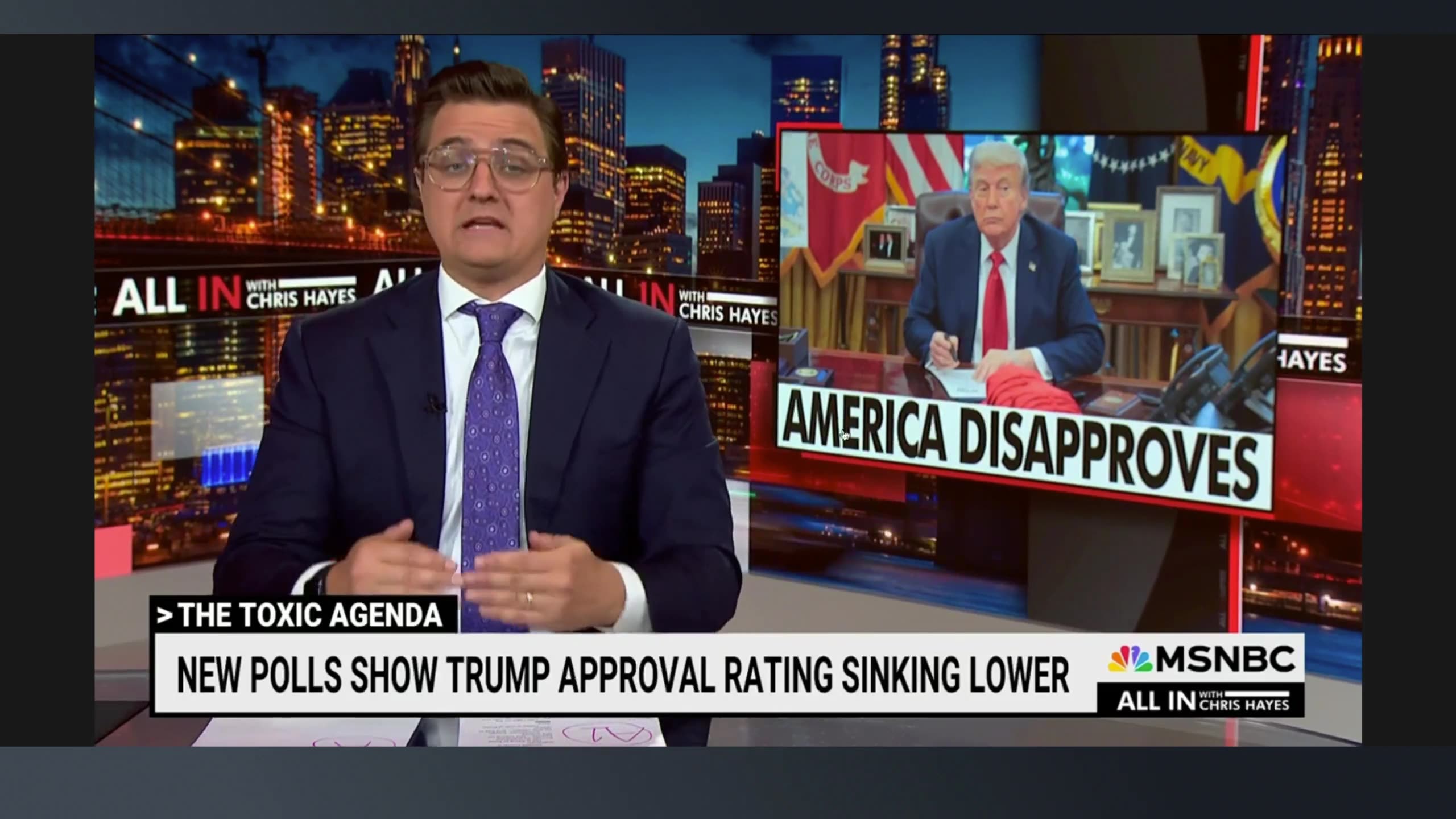 Chris Hayes: Trump Is Unpopular, Trying To Force An Unpopular Agenda