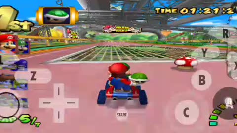 Mario Kart no Dolphin Emulador (Android) - parte 3