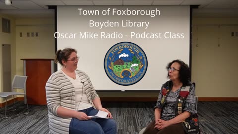 Boyden Library - Oscar Mike Radio - Podcast Class Watch Party