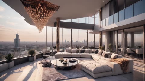 Smooth Jazz 8D - Penthouse Afternoon Relaxation - After Work Music