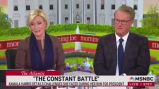 Morning Joe STUNNED into silence after Mika reads new Kamala Harris book excerpt blaming Joe