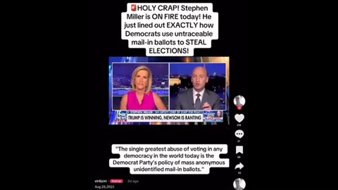 Miller on mail in ballots ..