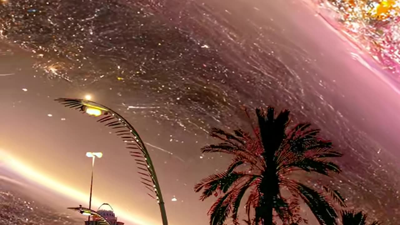 Galactic Oasis: A Park Beneath the Stars ✨🌌🌿