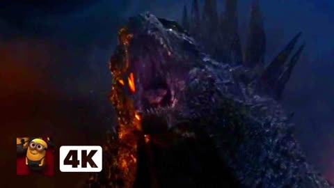 Godzilla (2014) 4K - Monorail Fight Scene _ Movieclips
