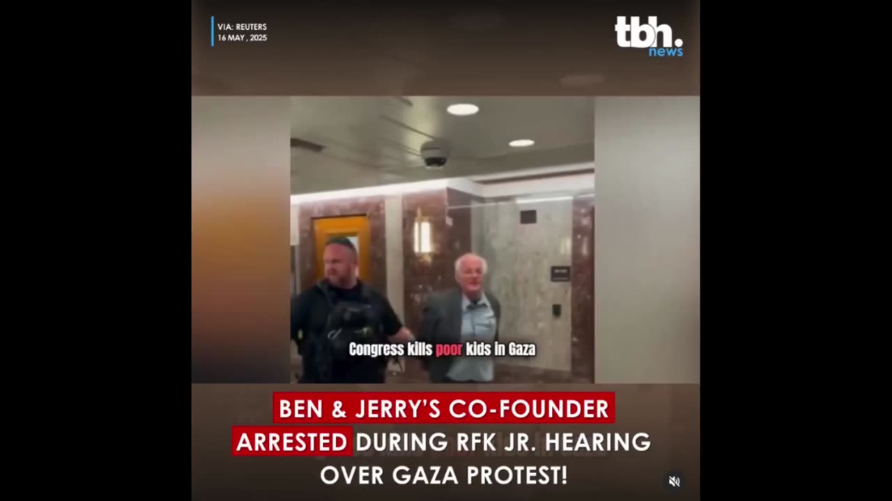 Ben Cohen von Ben & Jerry's wegen Gaza-Protest verhaftet