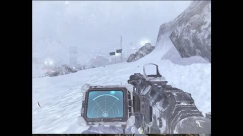 CALL OF DUTY MODERN WARFARE 2 MISSION CLLIFHANGER GAMEPLAY