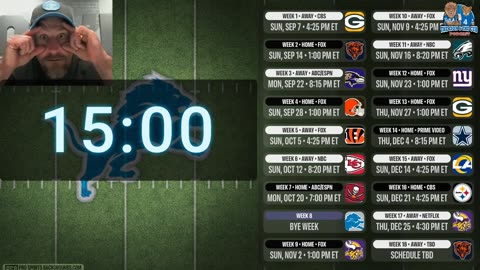 Detroit Lions at Baltimore Ravens NFL Watch Party - 7:50 PM 9/22/25
