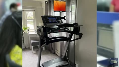 Right Eight Desk- Ergonomic laptop desk/tray for treadmills
