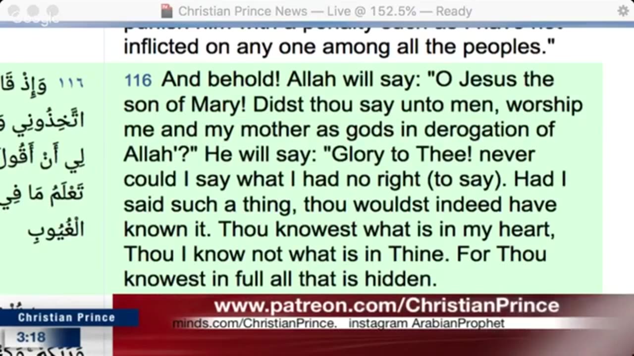 Christian prince Are you saying your god is a stupid