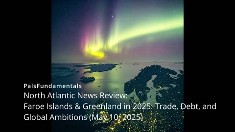 North Atlantic News Review Faroe Islands & Greenland in 10-5-25 Trade, Debt, and Global Ambitions