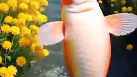 Magical beautiful fish