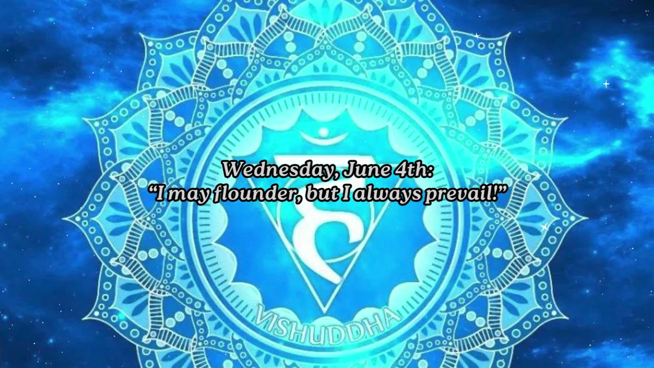 I Will Prevail! ~ Wednesday, June 4, 2025 Numerology @ a Glance