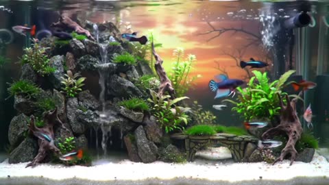 Aquascape Oasis: Nature’s Underwater Art