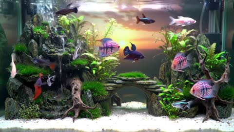 Aquascape Oasis: Nature’s Underwater Art