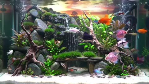Aquascape Oasis: Nature’s Underwater Art