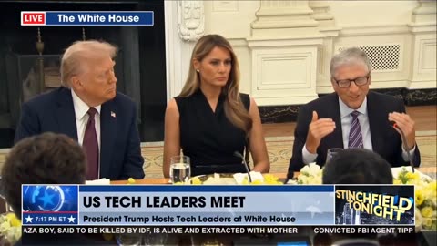 GENOCIDE Bill Gates said he's in talks with Trump about vaccines & gene editing 👀