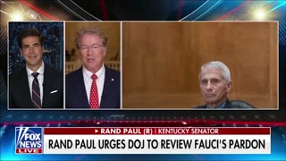 Sen Rand Paul: “ I think indicting Anthony Fauci would be something that's appropriate.”