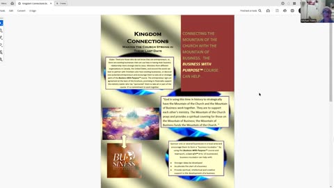 Business With Purpose Vision - Connection Business and the Church Together