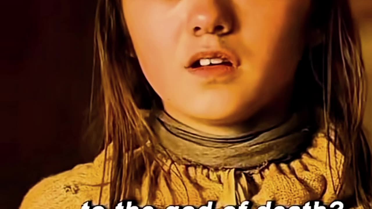Arya Stark ⚔️ “Not Today” | The Girl Who Faced Death | Game of Thrones Edit #shorts