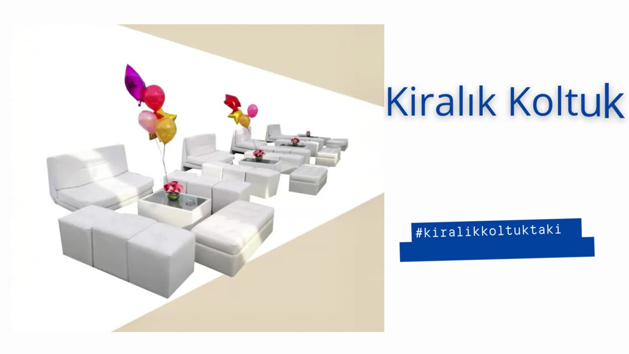 Kiralık Koltuk Takımı