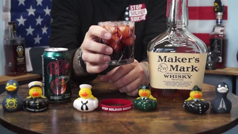 Nicholas Jahnke - Makers Mark Straight Bourbon Whiskey & Dr Pepper Cherry