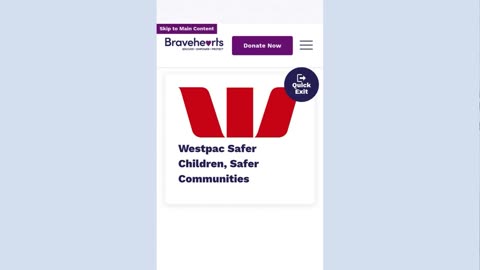 Why does (((Bravehearts )))charity promote Westpac as being safe for children - Justice Matters