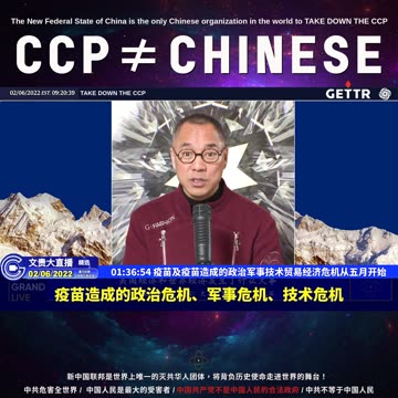 （二十九）政治军事技术贸易经济危机从五月开始【2022年02月06日文貴大直播精选】